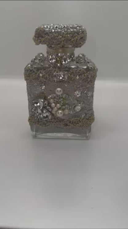 Iconic Victorian Style Jeweled Perfume Bottle